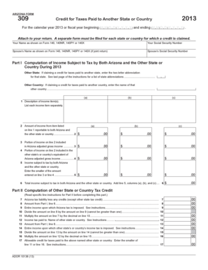 Az Form 309