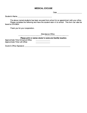 doctors excuse for work fill out and sign printable pdf template signnow