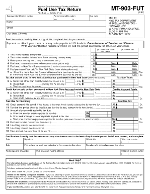 Form Mt 903 Instructions