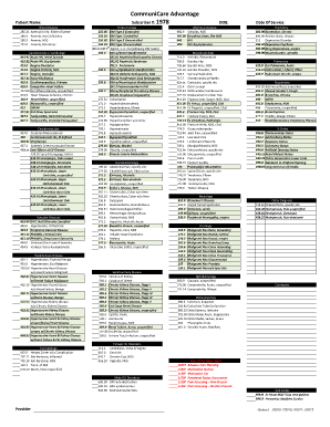 Superbills for Endocrinology  Form