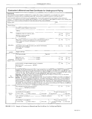 Underground Test Papers  Form