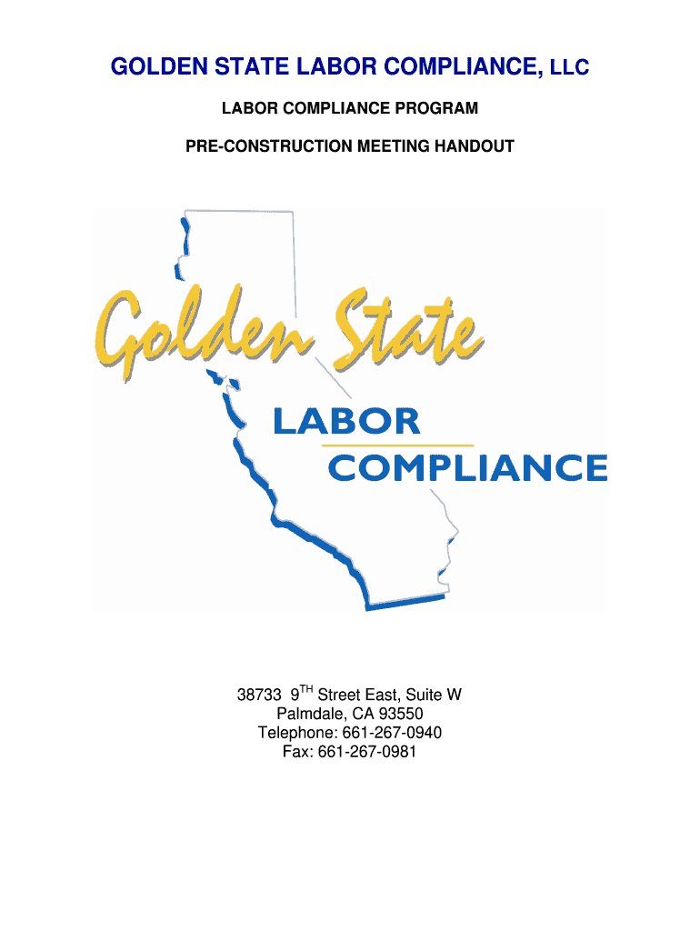  Labor Compliance Training 2009-2024