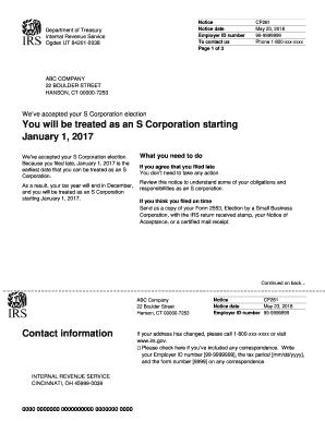 Cp261 Notice  Form