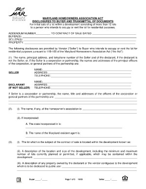 Homeowners Association Membership Form Sample