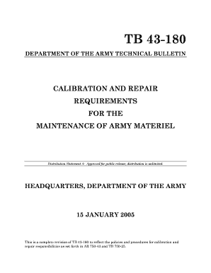 Tb 43 180 PDF  Form