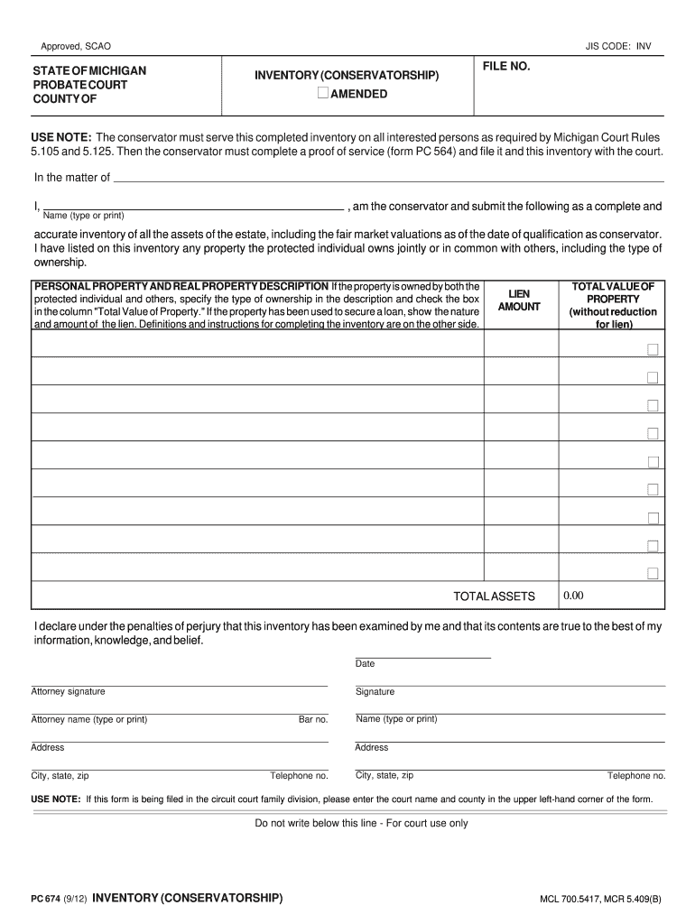 Get and Sign Pc 674 2012-2022 Form