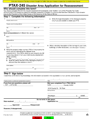Ptax 245 Form