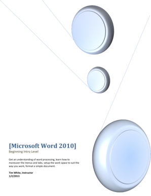 Microsoft Office Word  Form