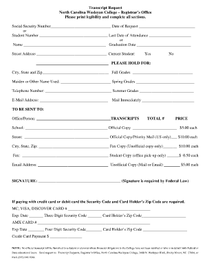 Ncwc Registrar  Form