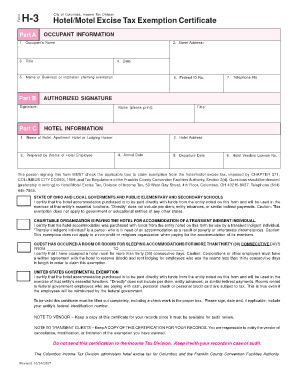 H 3 Gov Form