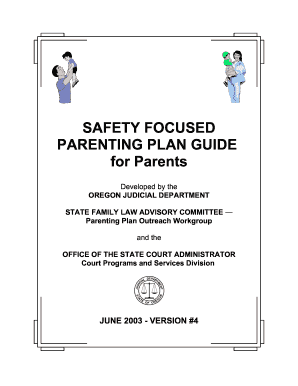 Deschutes County Standard Parenting Plan Form - Fill Out and Sign Printable  PDF Template | signNow