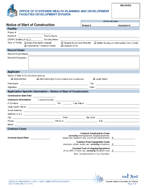 Oshpd Forms
