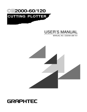 Graphtec Ce2000 Um PDF File Form