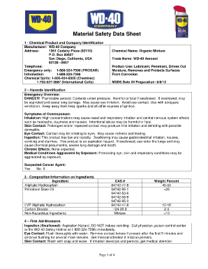 Wd40 Label  Form