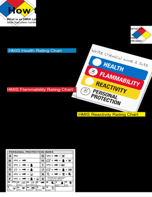 Hmis Label Template  Form