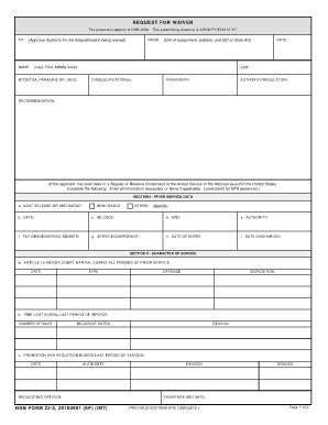 Ngb 22 3  Form