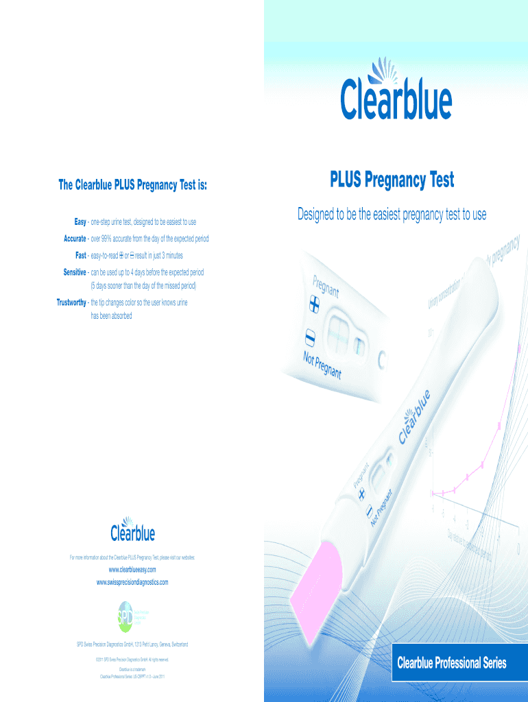 Positive Pregnancy Blood Test Results Template  Form