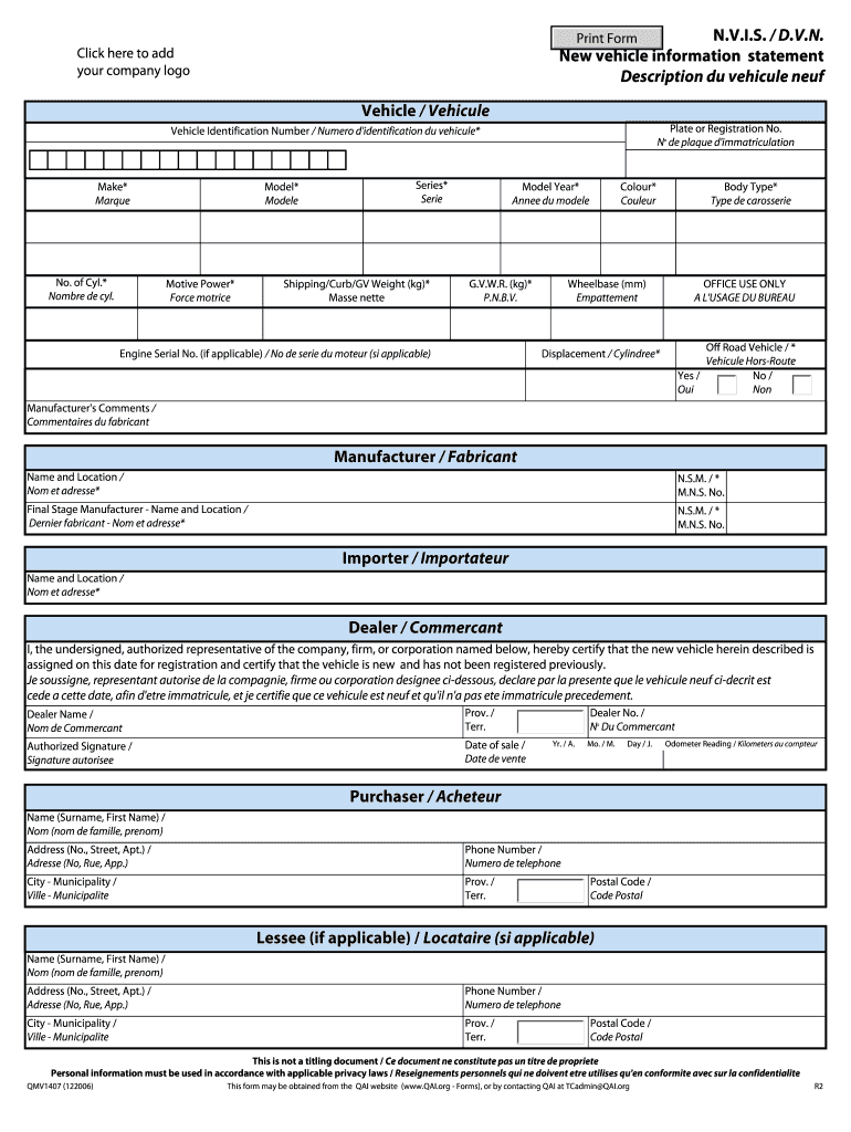  Nvis Form 2006-2024