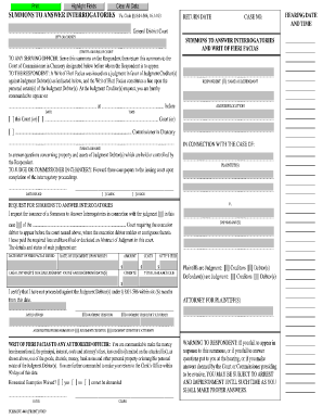  Form Interrogatories Employment 2009