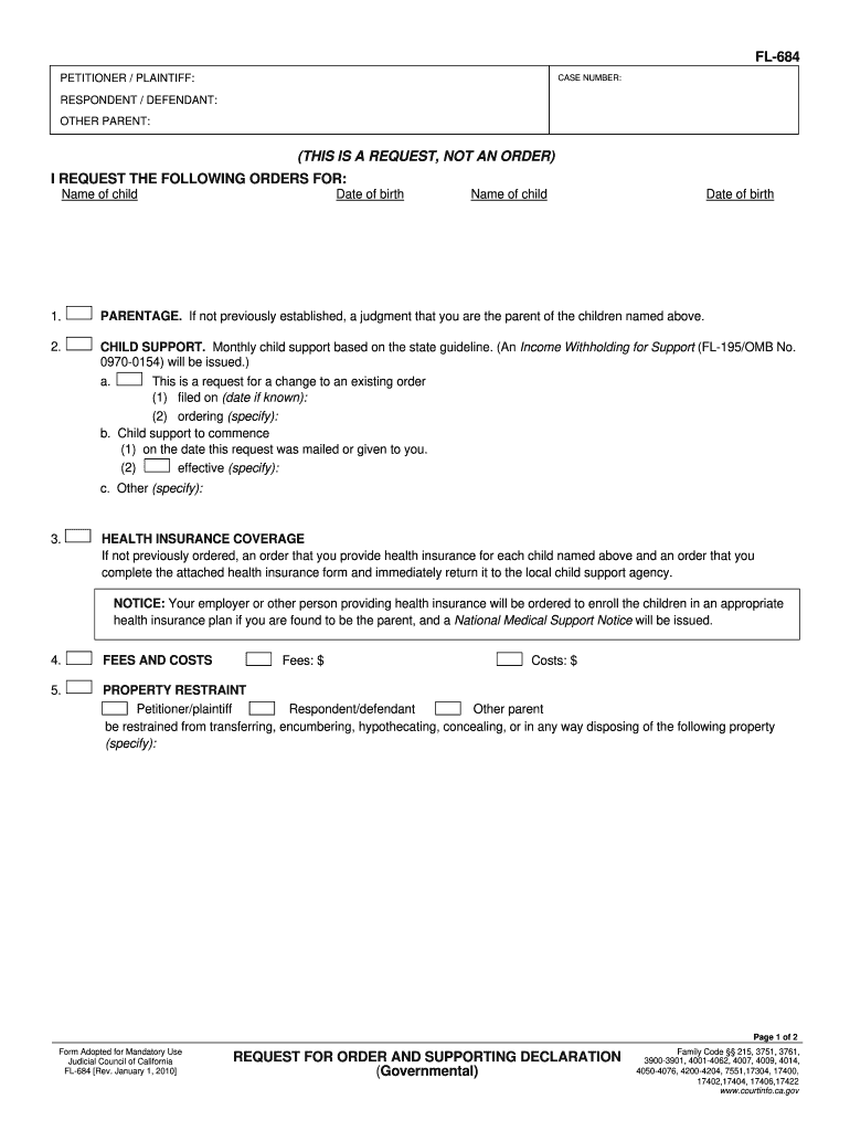  Form 684 2010-2024