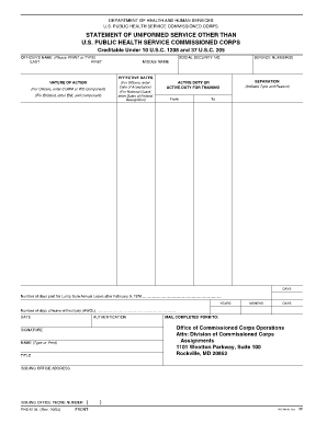 Phs 6134  Form