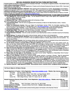  Nv Dept of Taxation  Form 2012