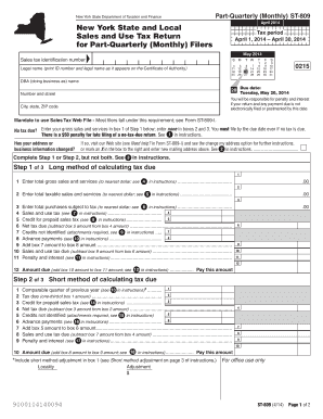  July Sales Tax St 809 Form 2020