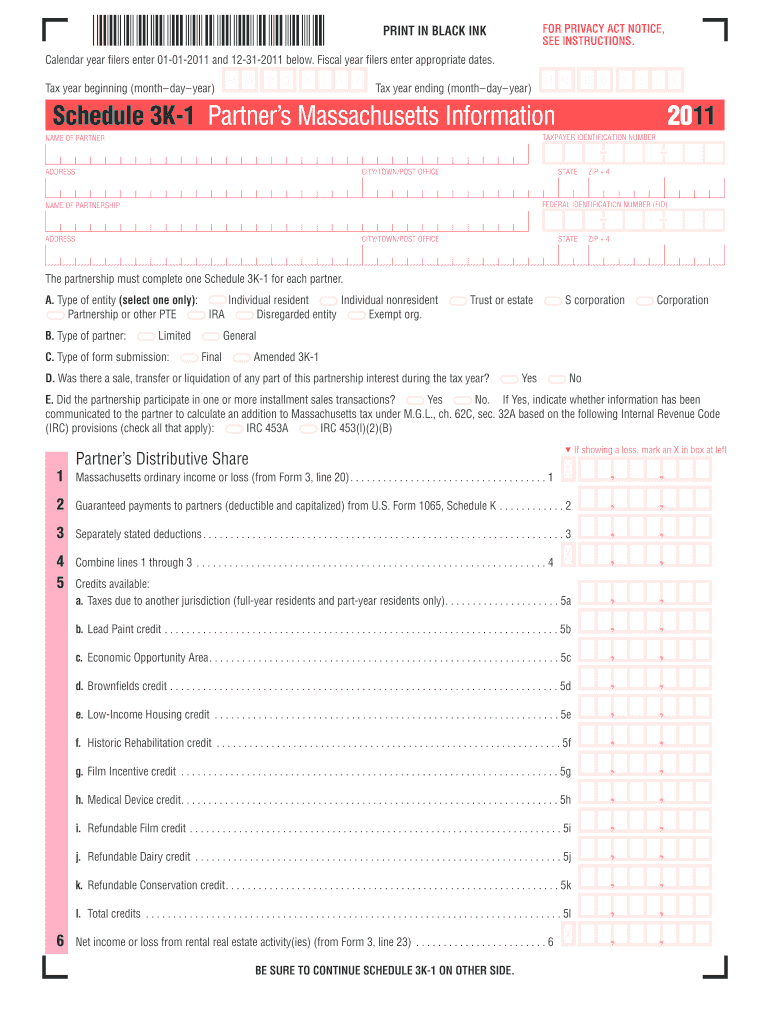 Mass Schedule 3k 1 Form