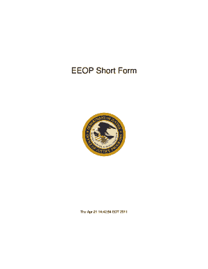 Eeop Short Form Online