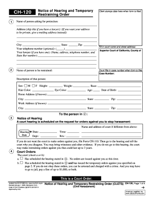 Form Ch 120