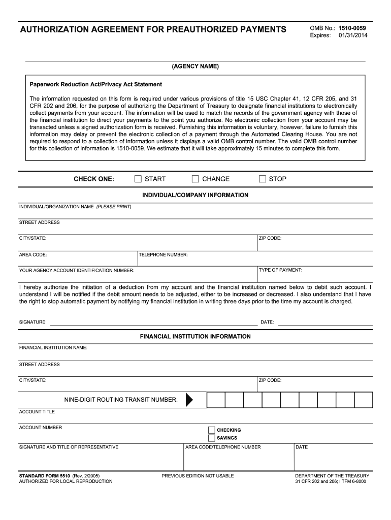  Medicare Form 5510 2005-2024