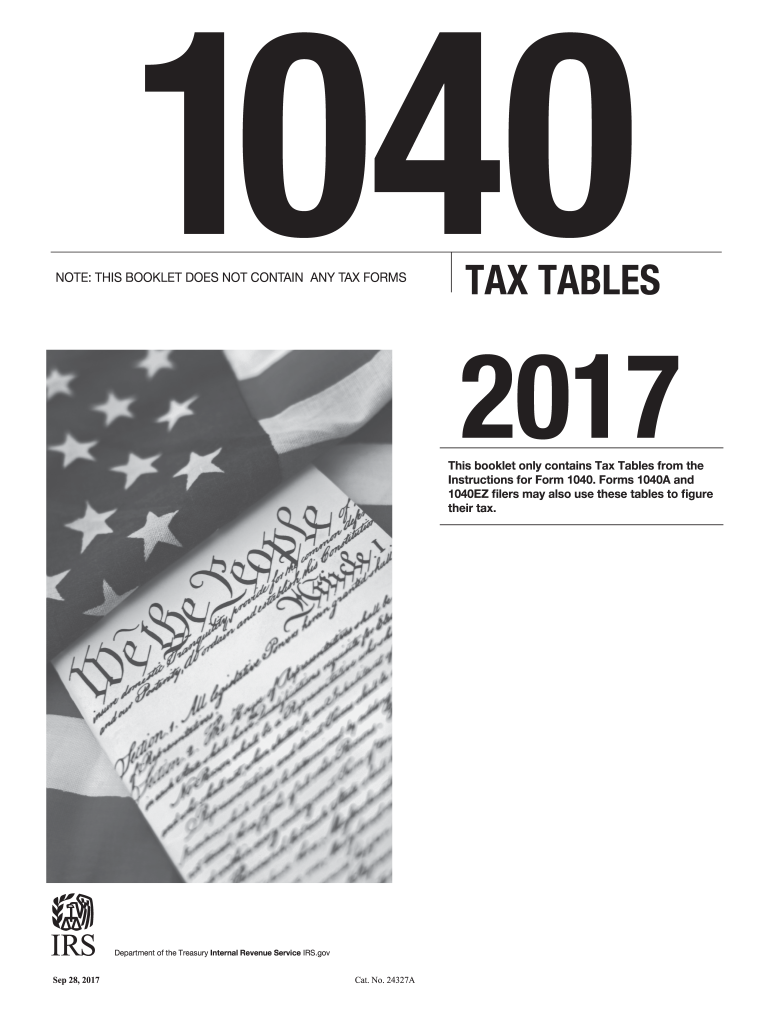  Irs Table Form 2011
