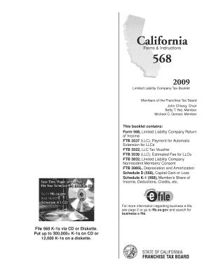 Ca 568 Fillable Download Form