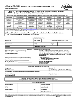 Avmed Report Form