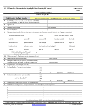Form 499 a Fill in