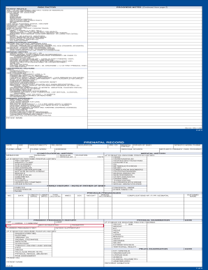 Prenatal Forms