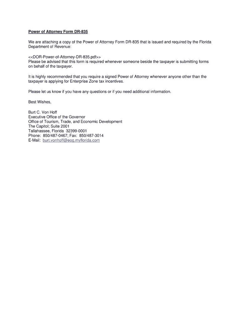 Form Dr 835 Fill in