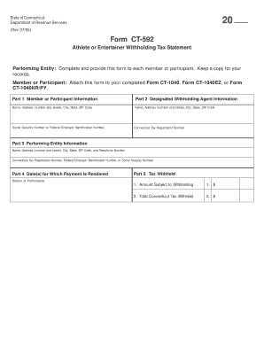 Form Ct 592