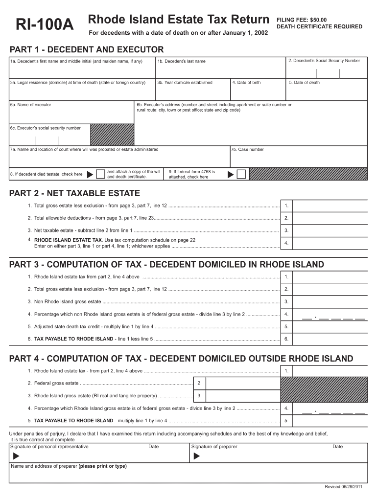 Ri Form 100a