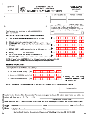 Wh 1605 Form