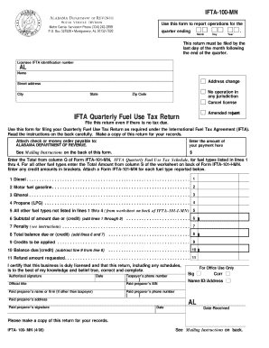 Alabama Ifta Online Filing  Form