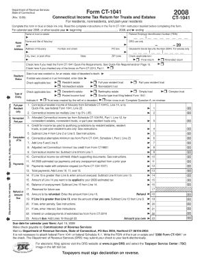 Ct 1041  Form