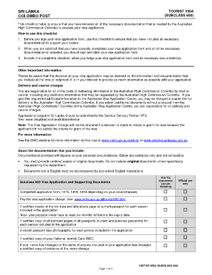 600 Visa  Form