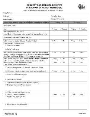  Hfs 243c Form 2010