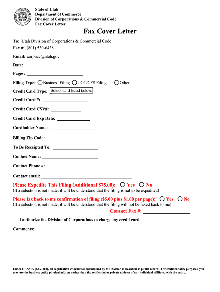 Irs Fax Cover Sheet  Form