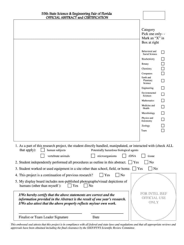 Ssef Abstract Form