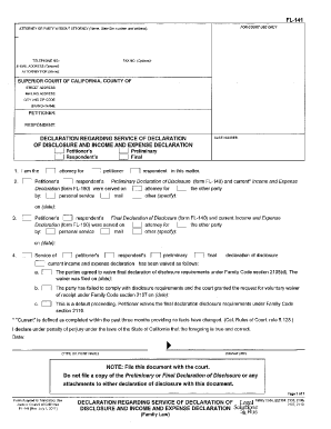 Fl 141  Form