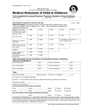 Ocfs Ldss 4433 Form PDF