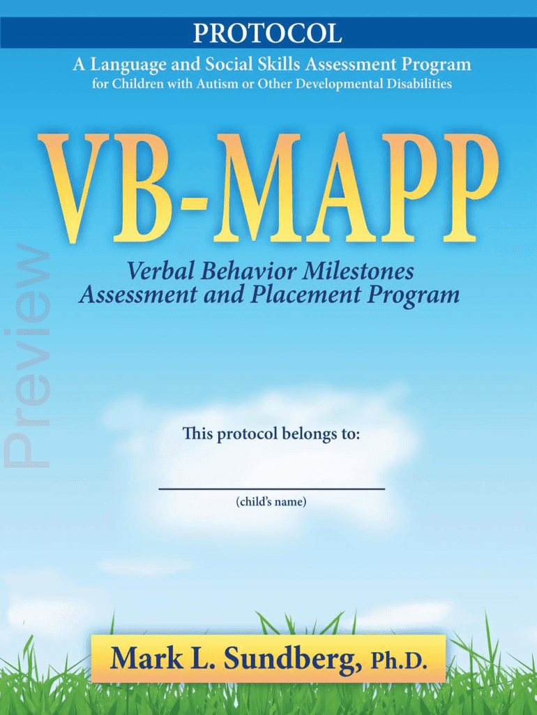 Vb Mapp Barriers Assessment PDF  Form