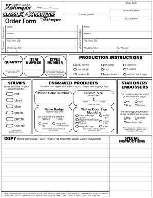 Xstamperonline  Form